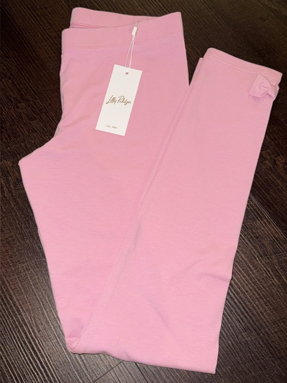 NWT Lilly Pulitzer girls pink leggings